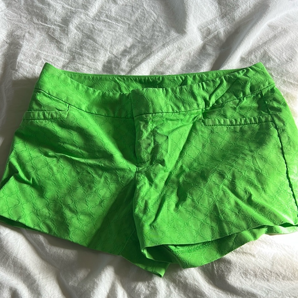 Lilly Pulitzer Ellie Short, Sz 6 in Go Go Green